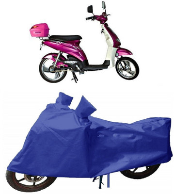 THE RAL ARV Waterproof Two Wheeler Cover for Avon(E Lite, Blue)
