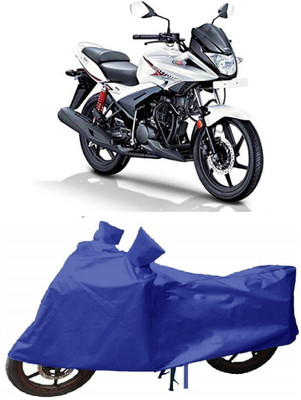THE REAL ARV Waterproof Two Wheeler Cover for Hero(Ignitor, Blue)