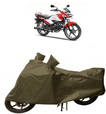 THE RAL ARV Two Wheeler Cover for Hero(Splendor I Smart, Green)