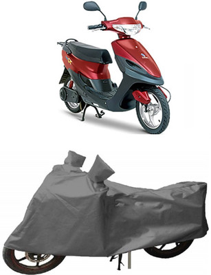 GANPRA Two Wheeler Cover for Avon(E Scoot, Grey)