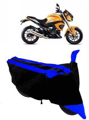 THE REAL ARV Waterproof Two Wheeler Cover for Mahindra(Mojo, Blue, Black)