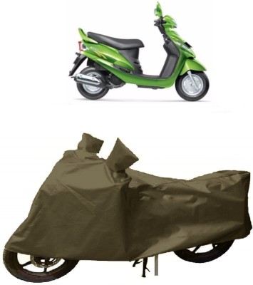 THE RAL ARV Two Wheeler Cover for Mahindra(Rodeo RZ, Green)