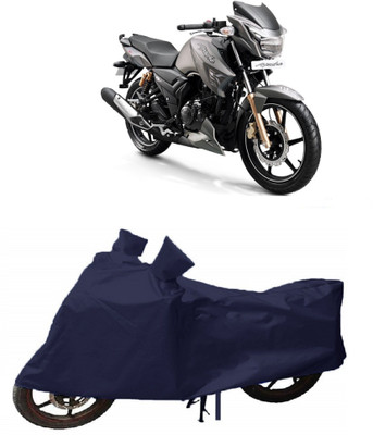 THE RAL ARV Two Wheeler Cover for TVS(Apache RTR 180, Blue)