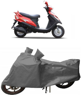 THE RAL ARV Two Wheeler Cover for Mahindra(Flyte, Grey)