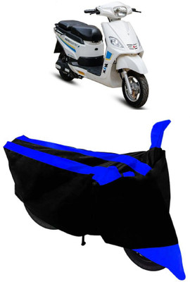 THE REAL ARV Two Wheeler Cover for Hero(Electric, Blue, Black)