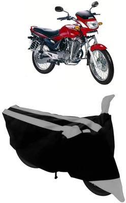 ABORDABLE Waterproof Two Wheeler Cover for Hero(Ambition, Grey, Black)