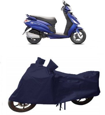 ABORDABLE Two Wheeler Cover for Hero(Maestro Edge, Blue)