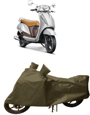 THE RAL ARV Waterproof Two Wheeler Cover for Suzuki(Access SE, Green)