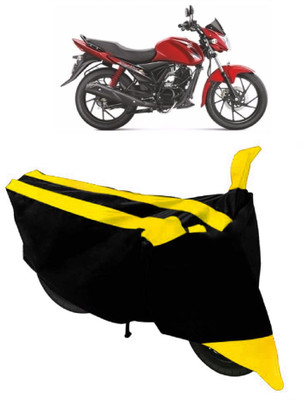 SHOPLINK Two Wheeler Cover for Suzuki(Sling Shot, Yellow, Black)