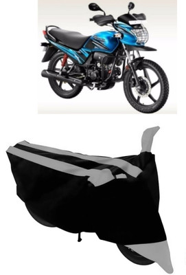THE REAL ARV Two Wheeler Cover for Hero(Passion Pro TR, Grey, Black)