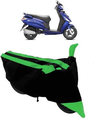 GANPRA Two Wheeler Cover for Hero(Maestro Edge, Black, Green)