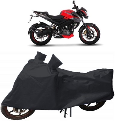 ABORDABLE Waterproof Two Wheeler Cover for Bajaj(Pulsar 200 NS DTS-i, Black)