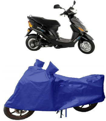 HEMSKAR Waterproof Two Wheeler Cover for Hero(Electric Zippy, Blue)
