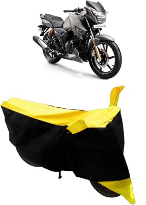 ABORDABLE Waterproof Two Wheeler Cover for TVS(Apache RTR 180, Yellow, Black)