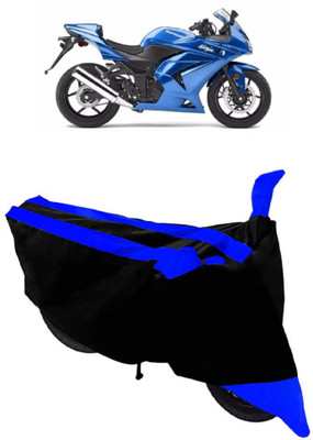 THE RAL ARV Two Wheeler Cover for Kawasaki(Ninja 250, Blue, Black)