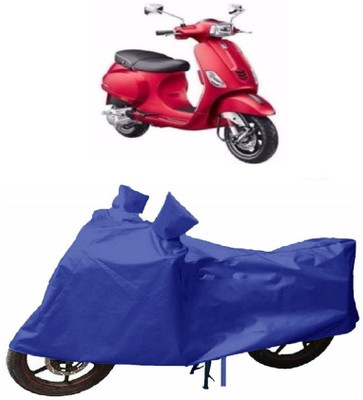HEMSKAR Waterproof Two Wheeler Cover for Piaggio(Vespa SXL, Blue)