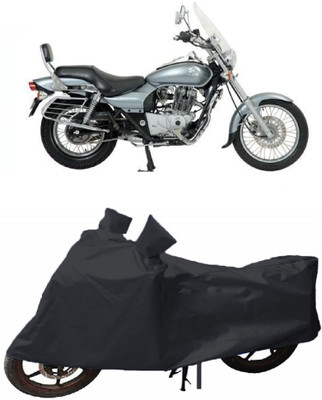 ABORDABLE Two Wheeler Cover for Bajaj(Avenger 220 DTS-i, Black)