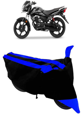ABORDABLE Waterproof Two Wheeler Cover for TVS(Victor New, Blue, Black)