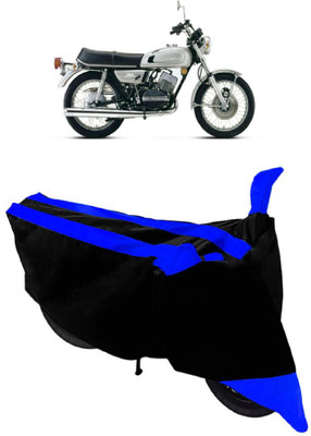 THE REAL ARV Waterproof Two Wheeler Cover for Yamaha(RD 350, Blue, Black)