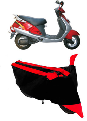 THE REAL ARV Two Wheeler Cover for Kinetic(Nova, Red, Black)
