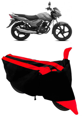 SHOPLINK Waterproof Two Wheeler Cover for TVS(Sport, Red, Black)