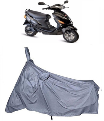 THE RAL ARV Waterproof Two Wheeler Cover for Lohia(Oma Star, Silver)