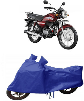 THE RAL ARV Two Wheeler Cover for Hero(HF Dawn, Blue)