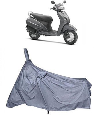 THE REAL ARV Two Wheeler Cover for Honda(Activa 3G, Silver)