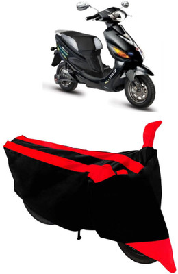 ABORDABLE Waterproof Two Wheeler Cover for Hero(Electric Cruz, Red, Black)