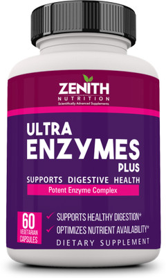 Zenith Nutrition Ultra Enzymes Plus 60 Nos(60 No)