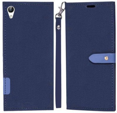 Wynhard Flip Cover for Oppo A37f(Blue, Grip Case, Pack of: 1)