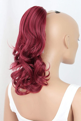 VIVIAN Beautiful Look Step Red  Claw Clip Hair Extension