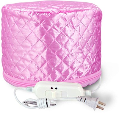 Leplion Hair Streamer Hair Care Thermal Head Spa Cap Treatment with Beauty Steamer Nourishing Heating Cap Hair Steamer