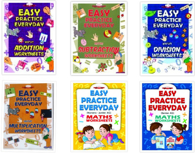 Easy Practice Everyday Maths Set Of 6 Books(Paperback, Alka)