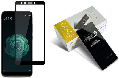 Helix Edge To Edge Tempered Glass for Mi A2(Pack of 1)