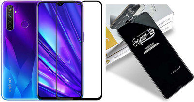 Helix Edge To Edge Tempered Glass for Realme 5(Pack of 1)