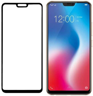 FIVE-O Edge To Edge Tempered Glass for Vivo V9(Pack of 1)