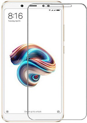 HOBBYTRONICS Tempered Glass Guard for Mi Redmi Note 5 Pro(Pack of 1)