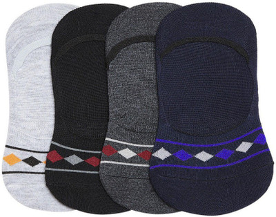 VISHAL_Co Men & Women Low Cut, Ankle Length, Peds/Footie/No-Show(Pack of 4)