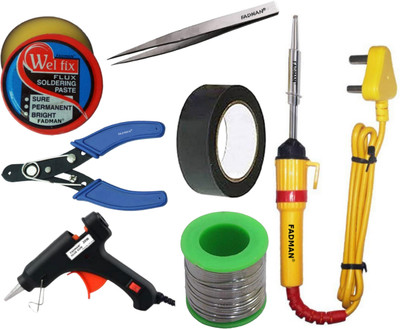 FADMAN BUNDLE SET - 7 SOLDERING IRON 25 W Simple(Flat Tip)