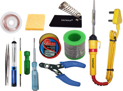FADMAN BUNDLE SET - 11 SOLDERING IRON 25 W Simple(Flat Tip)