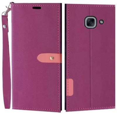 Wynhard Flip Cover for Samsung Galaxy J7 Max(Pink, Grip Case, Pack of: 1)