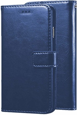 Frazil Wallet Case Cover for Xiaomi Mi Redmi 9 Power, Xiaomi Poco M3(Blue, Cases with Holder, Pack of: 1)