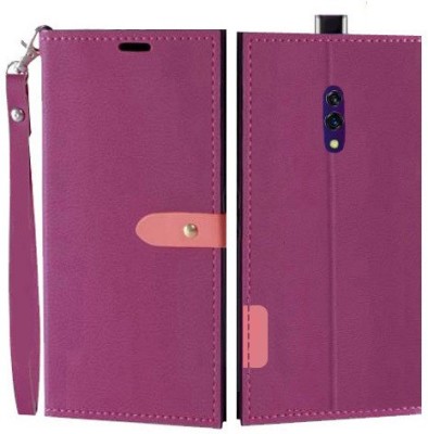 Wynhard Flip Cover for OPPO K3, Realme X(Pink, Grip Case, Pack of: 1)