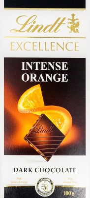 LINDT ORANGE INTENSE CHOCOLATE 100GRMS Bars(100 g)