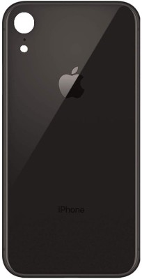 Sandreezz Apple iPhone XR (Glass) Back Panel(Black)