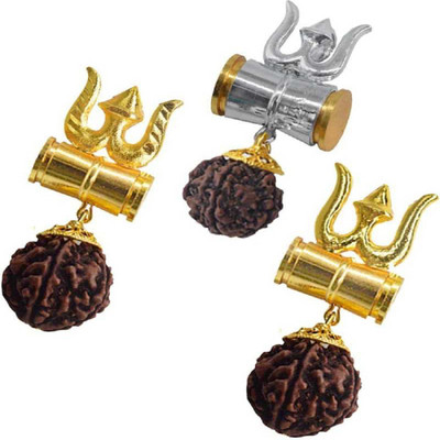 Vastughar Gold-plated, Sterling Silver Brass Locket Set