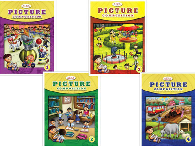 Picture Composition Set Of 4 Books(Paperbac, Alka)