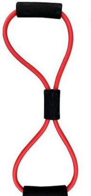 kb marty Soft Expander Figure-8 Resistance Tube Resistance Tube(Red,Black)