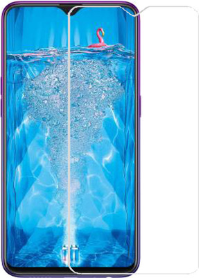 HOBBYTRONICS Tempered Glass Guard for Oppo F9(Pack of 1)